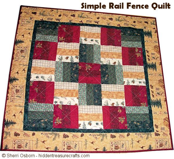 rail fence quilt