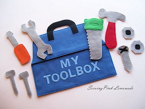 Felt Tool Box