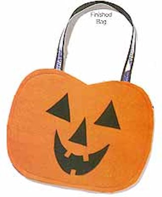 Pumpkin Trick or Treat Bag