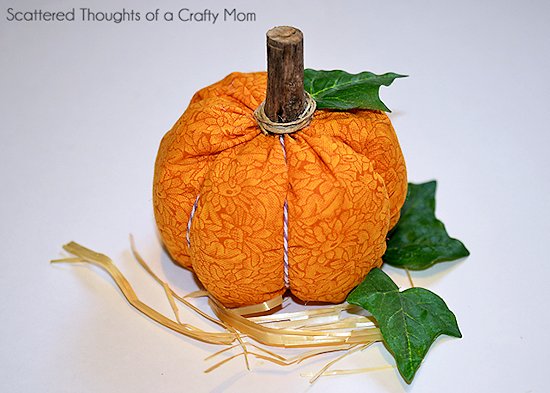 DIY Fabric Pumpkins