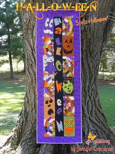 H-A-LL-O-W-EE-N Spells Halloween Wall Hanging