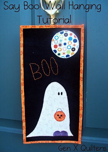 Say Boo! Wall Hanging