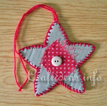 Primative Star Ornament