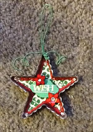 Cookie Cutter Star Ornament