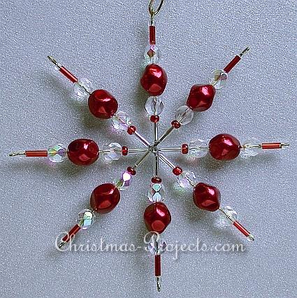 Beaded Star Ornament