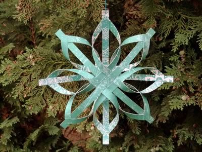 Paper Star Ornament