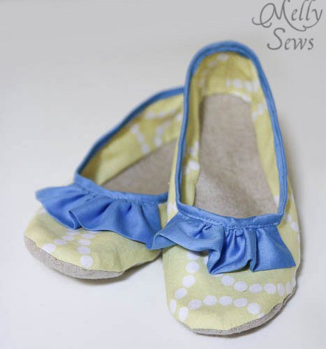 Sew Ruffle Slippers