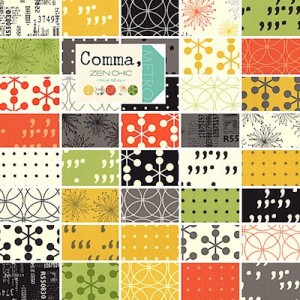 Comma Fabric by Zen Chic