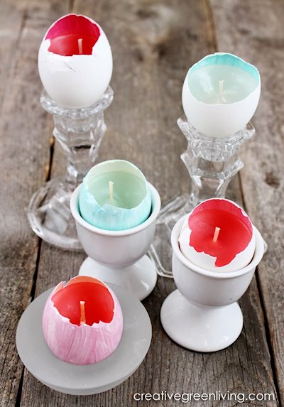 Easter Egg Candles