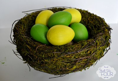 Painted Paper Mache Eggs