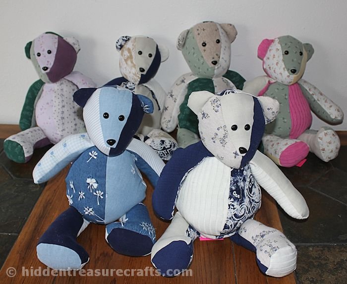 Melody Memory Bear Sewing Pattern