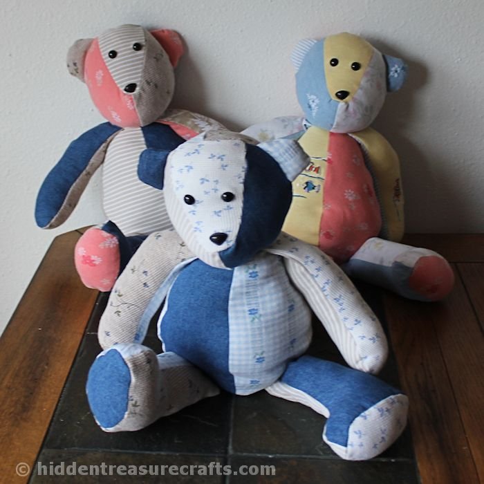 How to Make a Memory Bear Hidden Treasure Crafts and Quilting