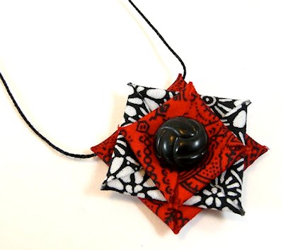 Stiffened Fabric Jewelry