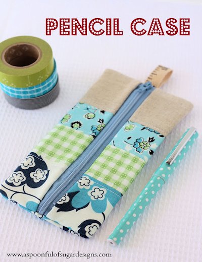 Patchwork Pencil Case