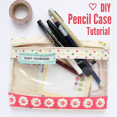 Back To School Pencil Case Tutorial