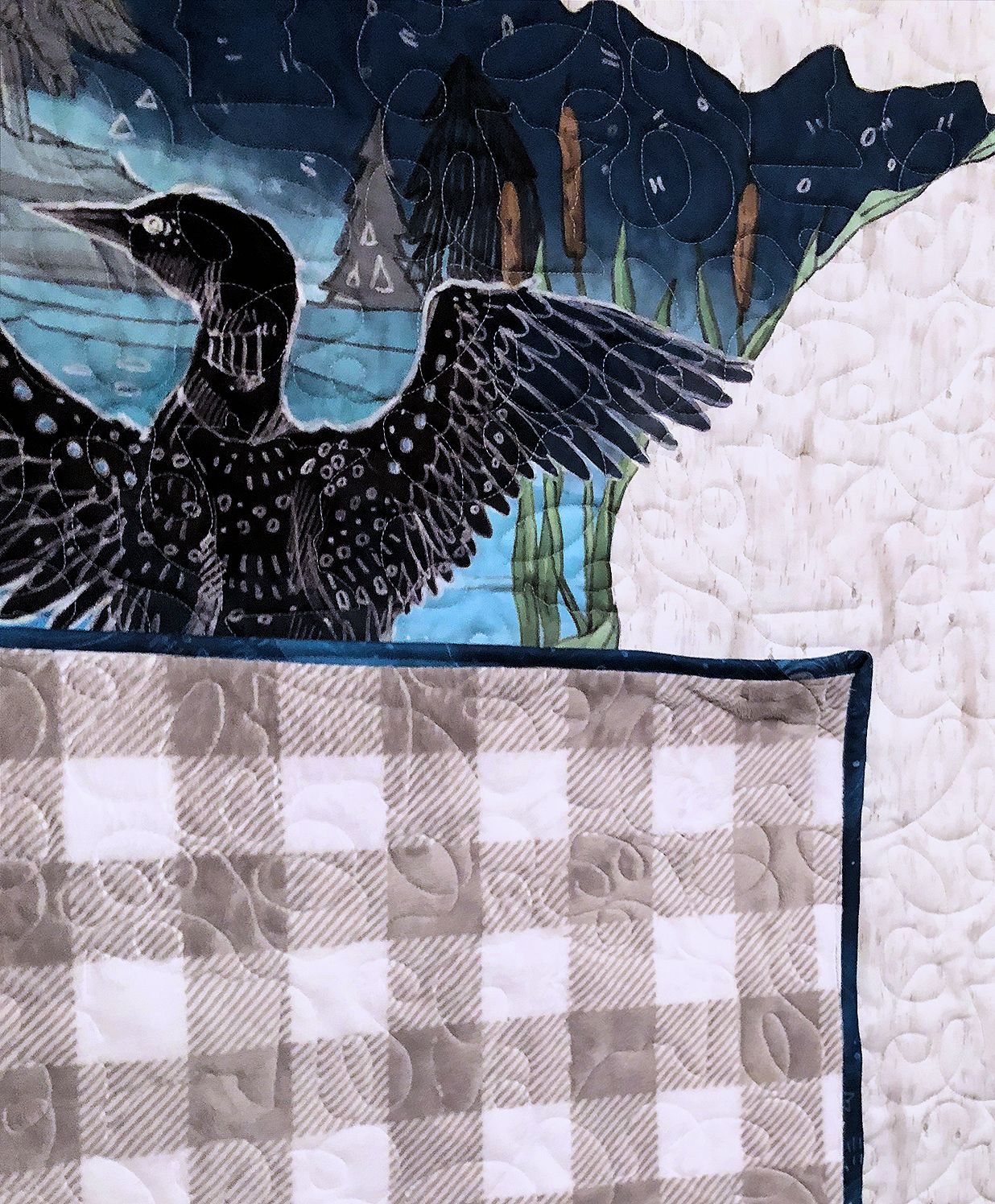 Bird Panel quilt idea  Fabric panel quilts, Panel quilt patterns, Panel  quilts